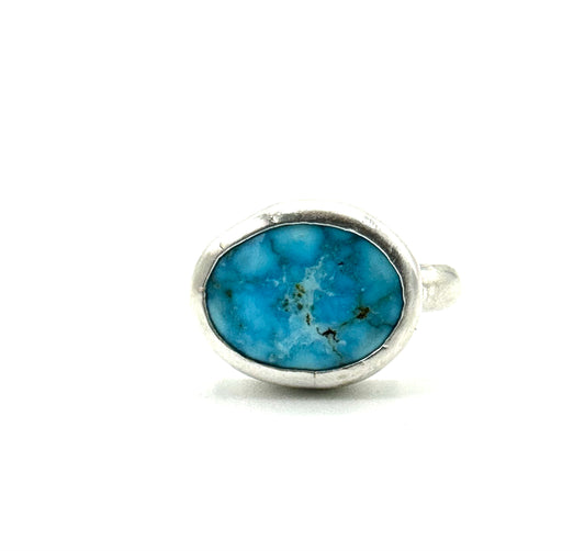 Kingman Birds Eye Turquoise Ring