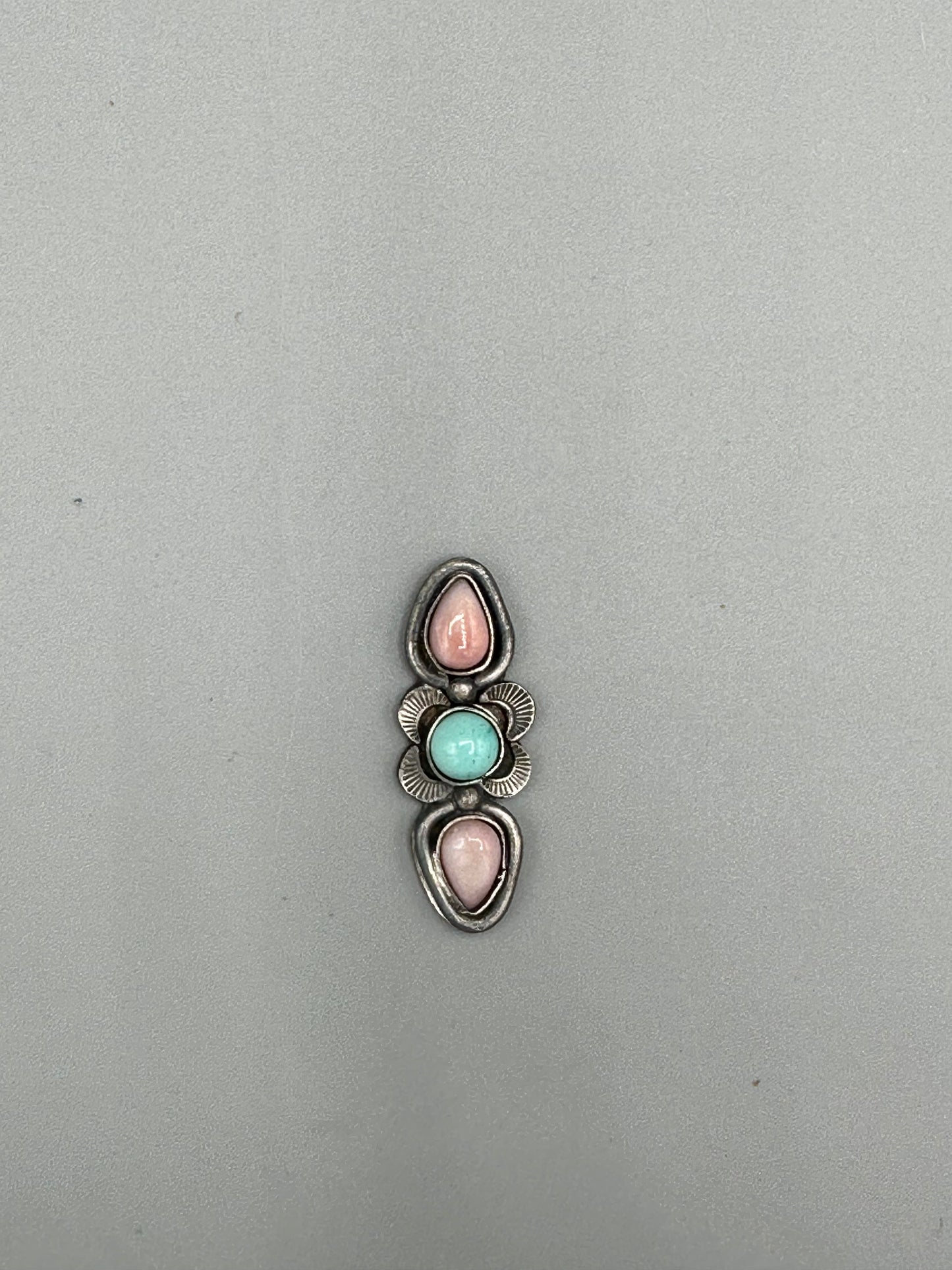 Pink Peruvian Opal and Lone Mountain Turquoise MTO