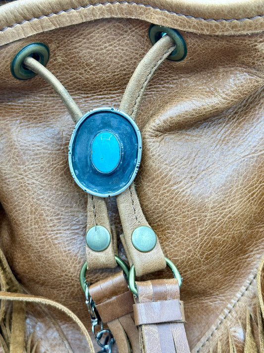 Paiute Turquoise Minimalist Bolo